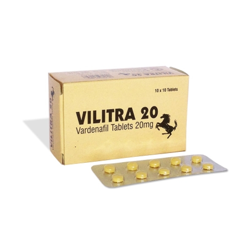 Vilitra | Vardenafil Tablets | Side Effects & Benefits | Buy Online