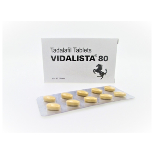 Spend Longer Sexual Flash with Vidalista 80