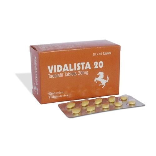 Vidalista 20 Tablets | Sexual Problems Solve | ED Medicine